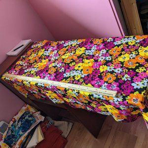 Bright flowers fabric